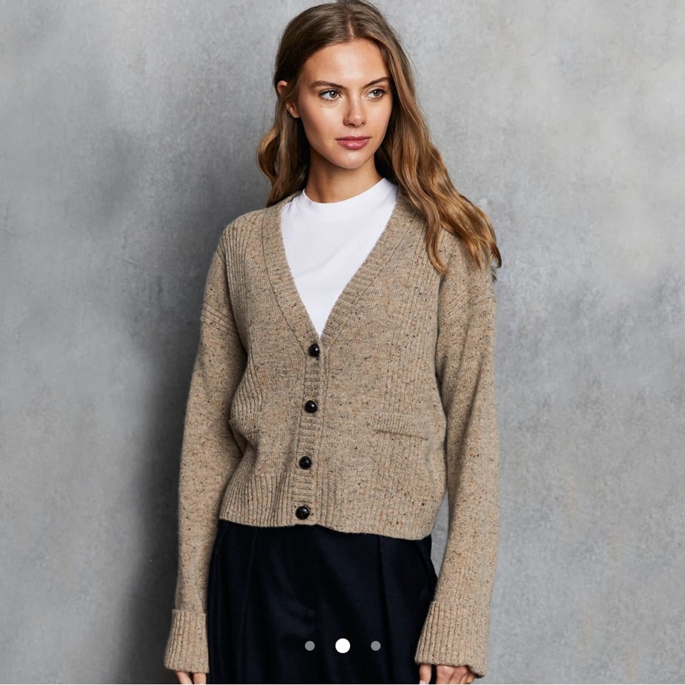 Autumn cashmere cardigan 100% cashmere large